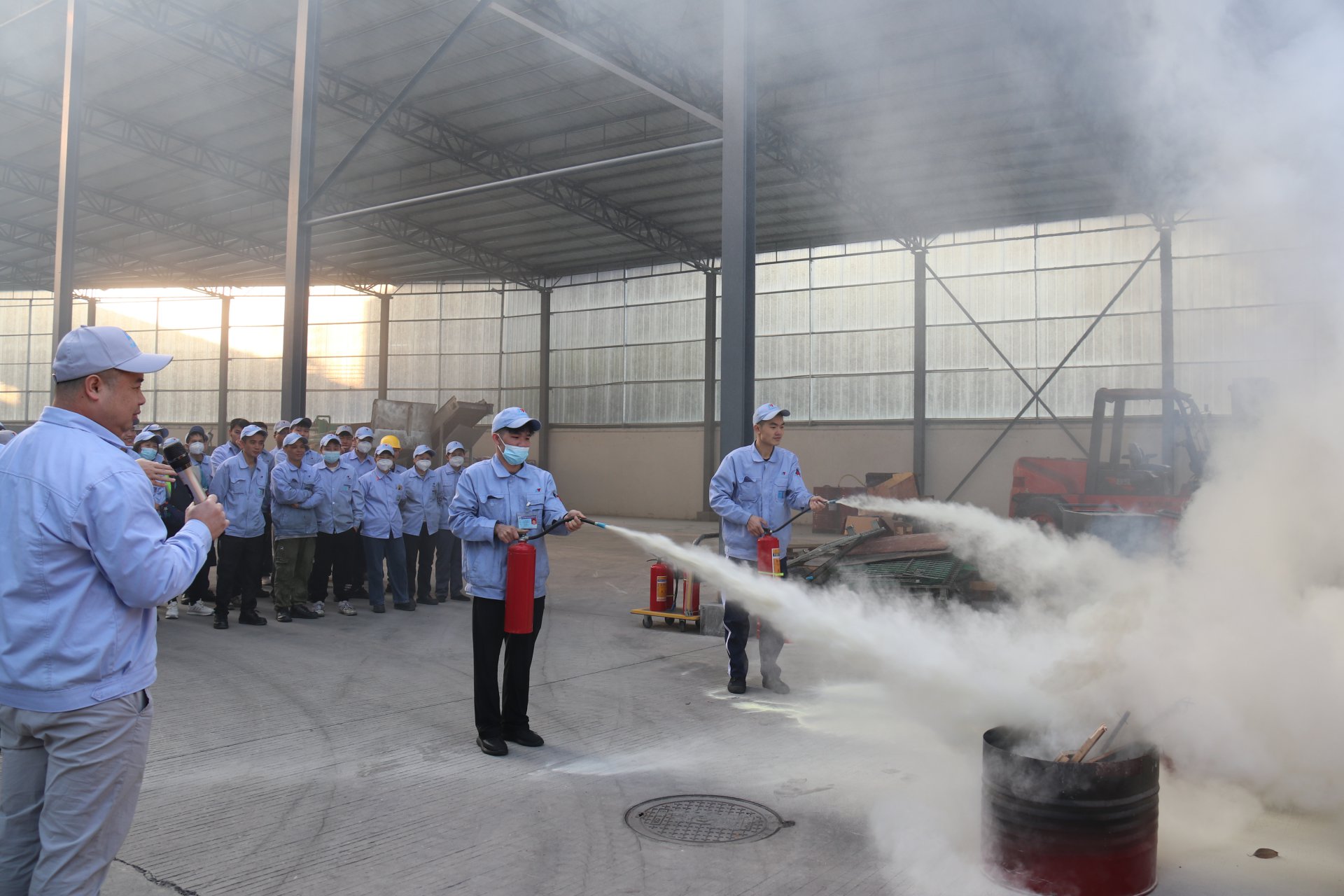 力源科技消防演練